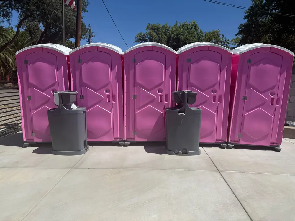 Porta potty rental units for Williamson County, Texas