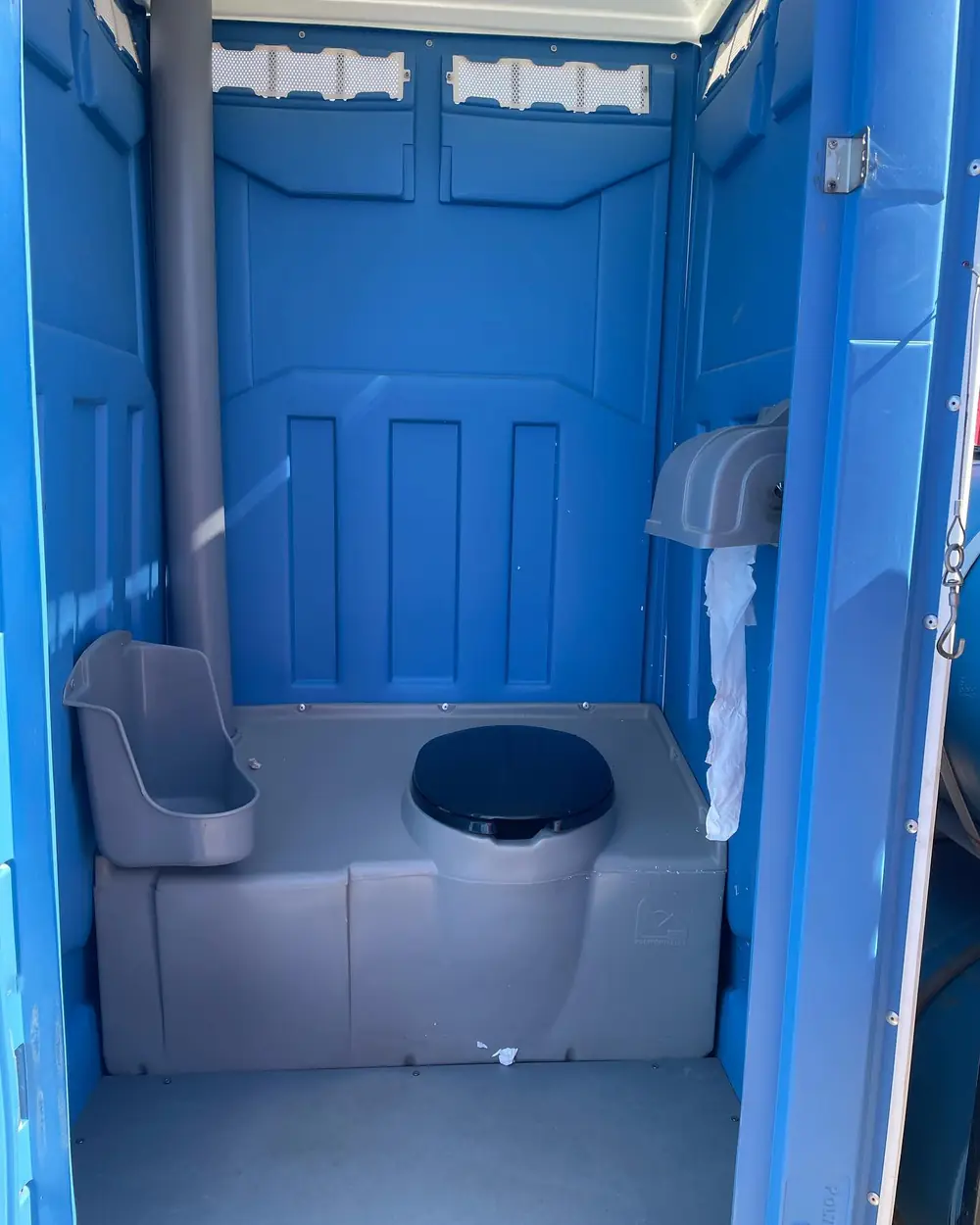 Getting a Porta Potty Onto Fort Hood
